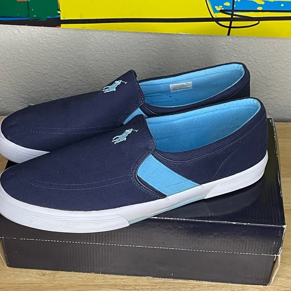 Polo by Ralph Lauren slip on canvas - Picture 3 of 4
